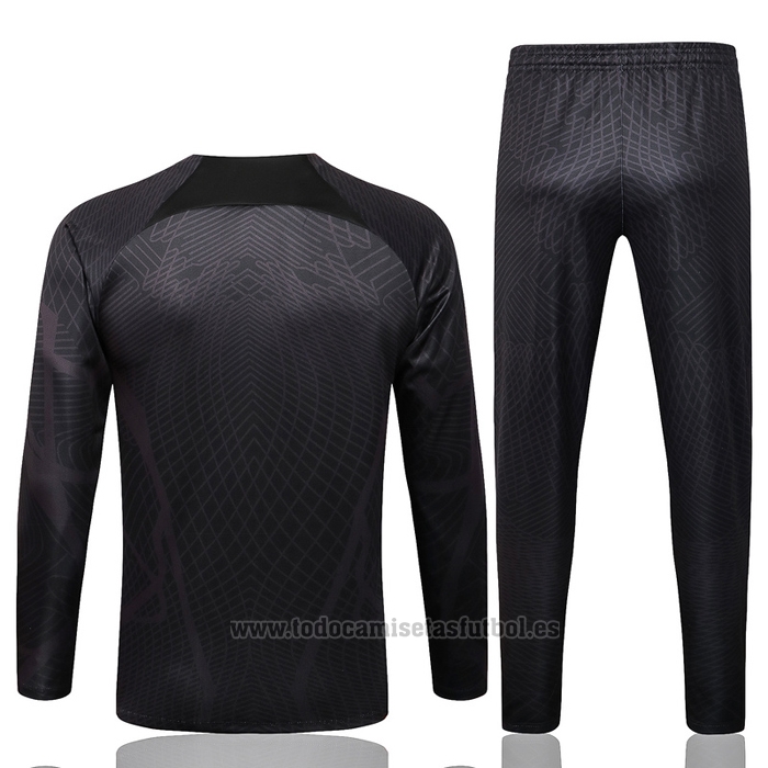 Chandal de Sudadera del Corea del Sur 2022-2023 Negro